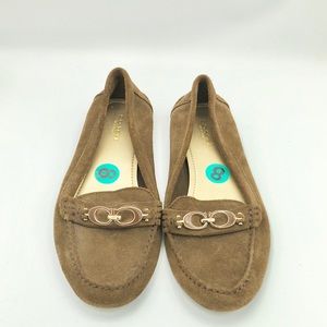 Coach  NWOT suede loafers size 8